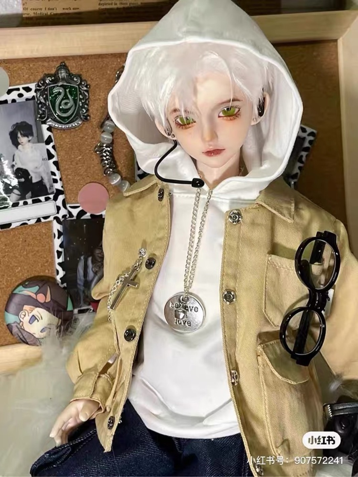 ヘッドあり！ボディ付き！メイクあり！4分 四分 HEAD BJD 1/4 MDD MSD 