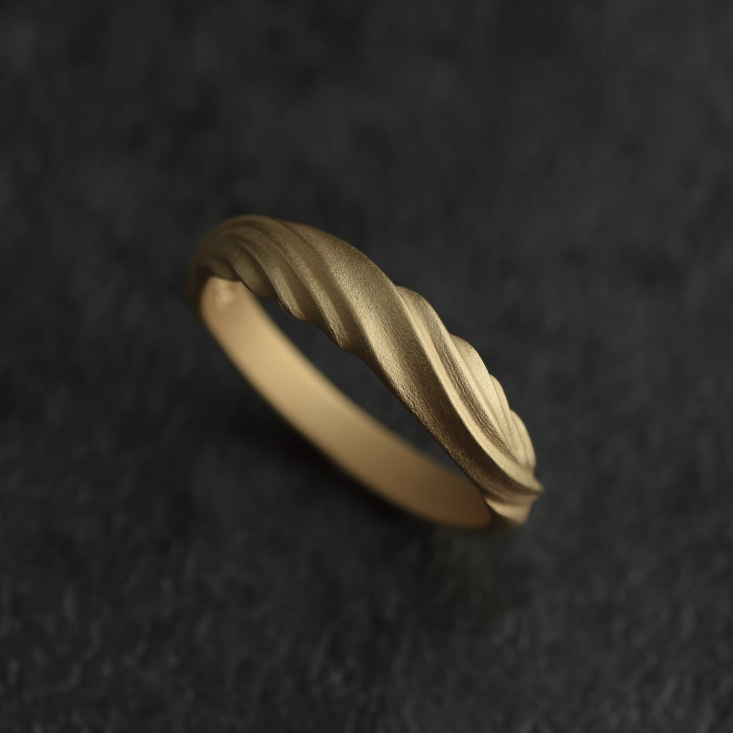 【Athena|アテナ】 / K18ゴールドリング / サイズオーダー/ 受注製作ゴールドリング