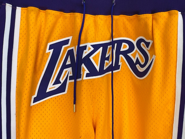 JUST DON × MITCHELL&NESS NBA LAKERS SHORT XXL 210JJ9485