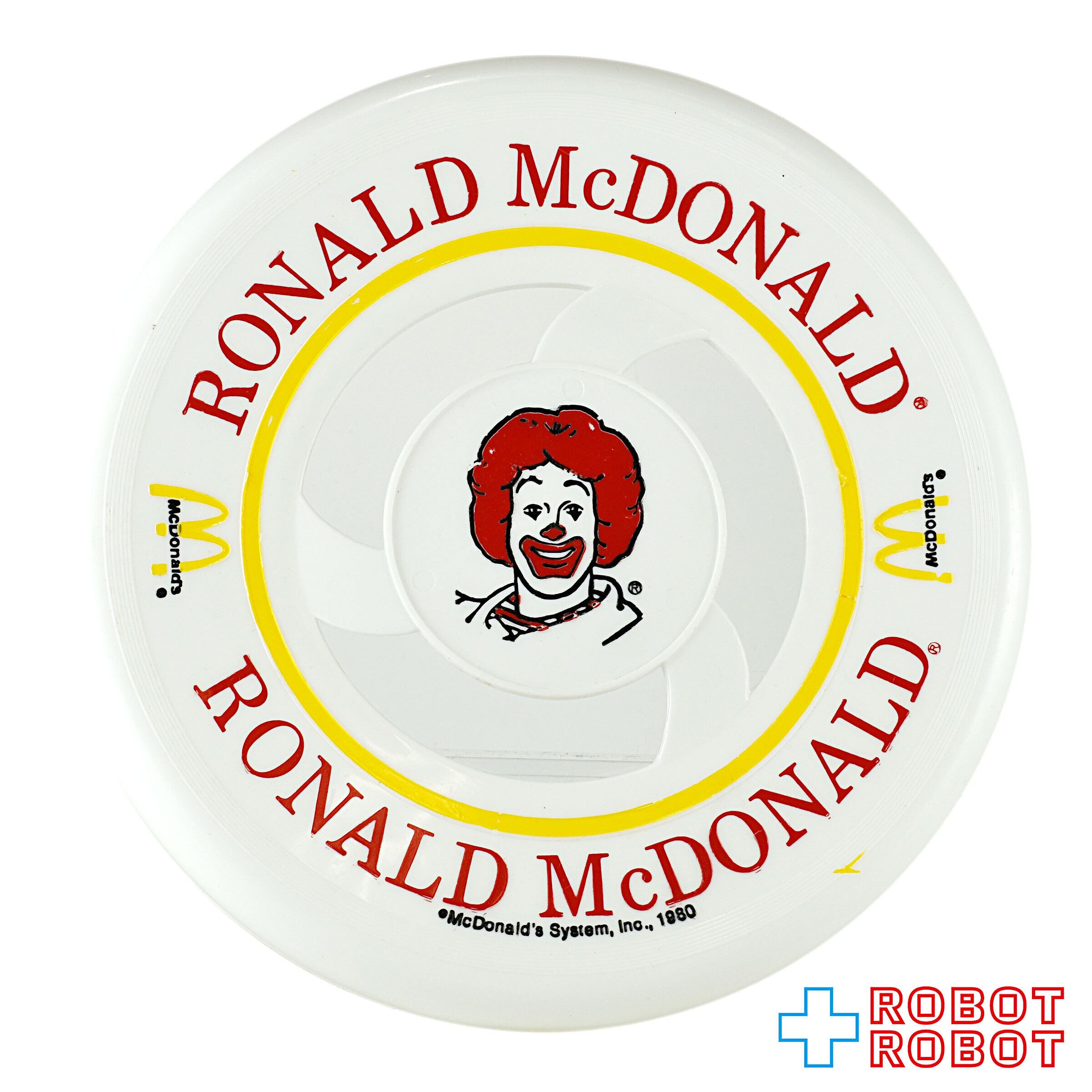 ロナルド・マクドナルド フリスビー マクドナルド ロナルド フリスビー 1980 | ROBOTROBOT