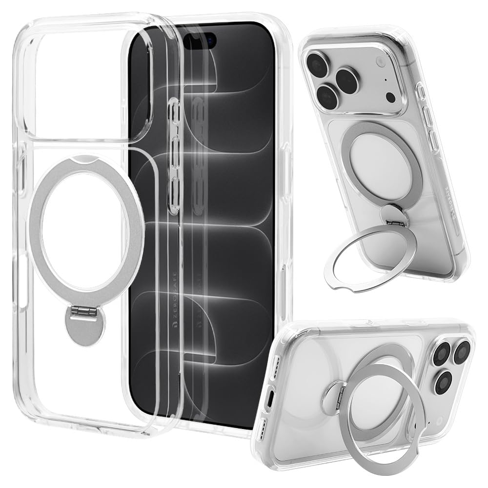 ラスタバナナ ケース iPhone18Pro 17Pro 共用 ハイブリッド ZEROSAFE Shaft CL×SV 9590IP6BZSCLSV