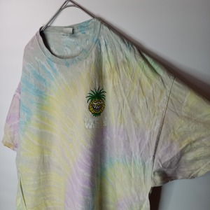 color tone　クルーネック　ダイダイTシャツ半袖　オーバーサイズ　2XL