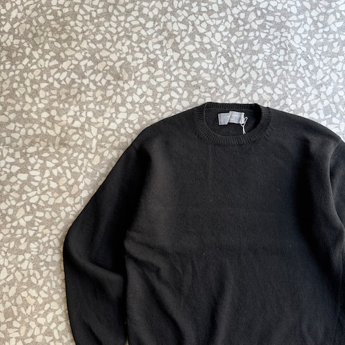 CDG homme / 80’-90’s wool knit “田中オム” size Free