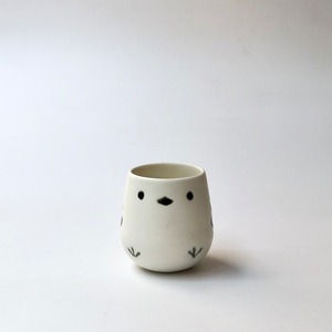 波佐見焼　シマエナガ　ミニカップ