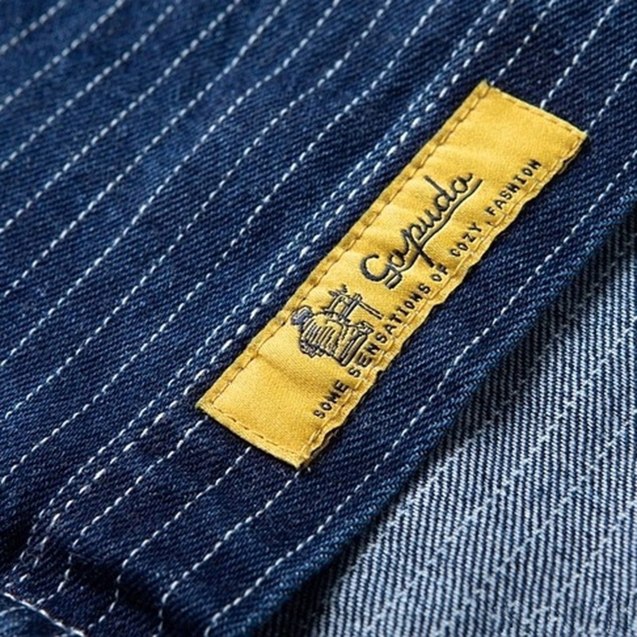 Stripe Pattern Long Sleeve Loose Fit Shirt ◇2color H0886