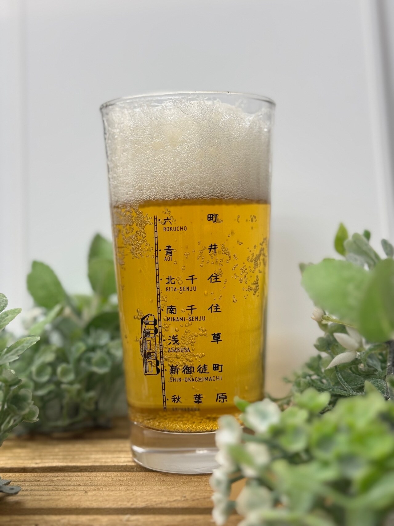 【送料0円!店舗受取り対応商品】沿線グラスシリーズ「あだちの駅 vol.2 竹ノ塚〜堀切」 画像3