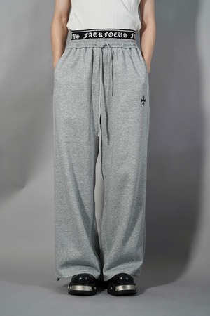 【ALUDE SELECT】cross pocket sweat pants