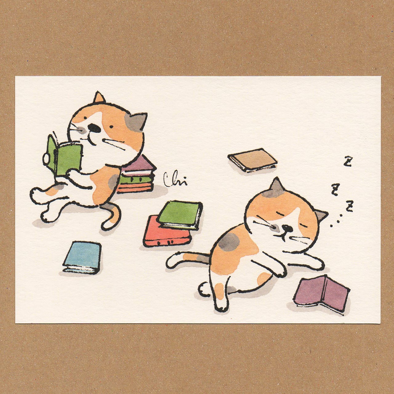 にゃんきーとすポストカード 至福のとき | necoya