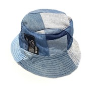 COTEMER Reversible Bucket Hat demim×original print【hat13】
