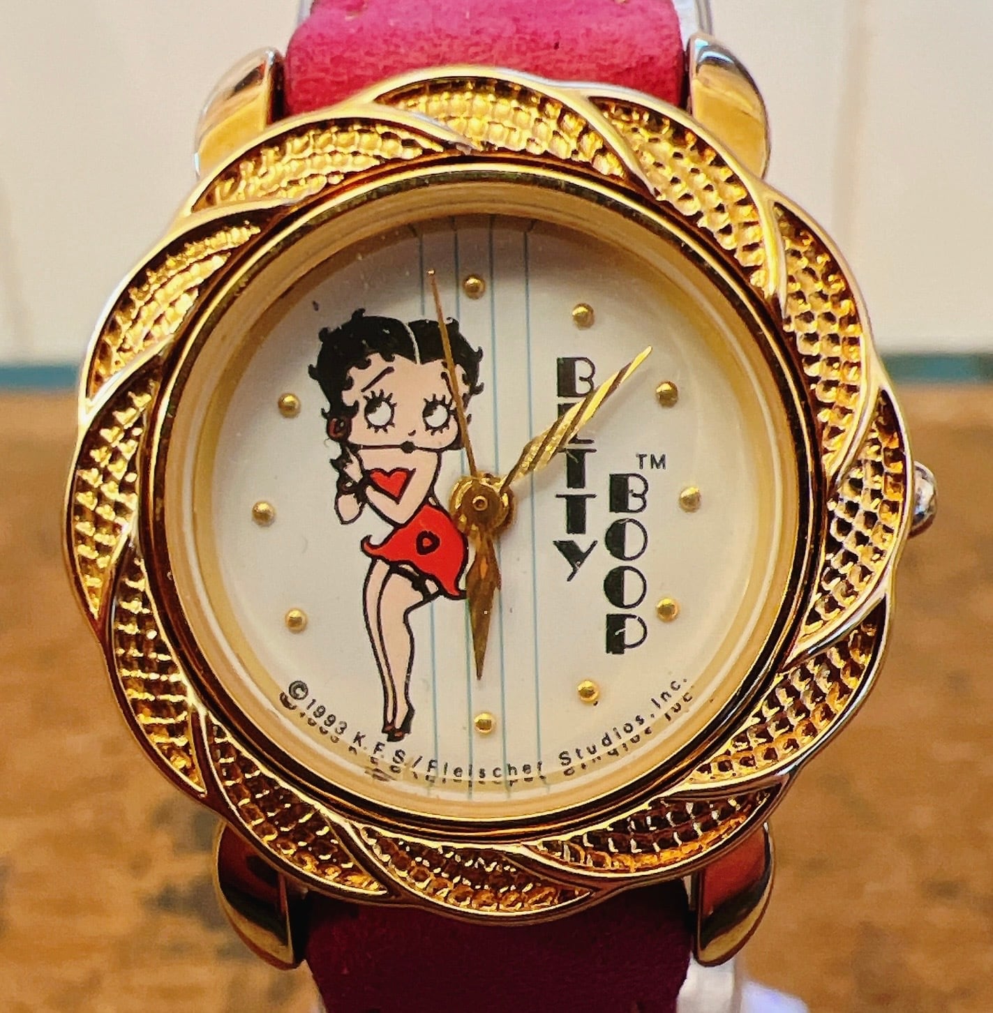 猫村の時計ビンテージ betty boop 腕時計