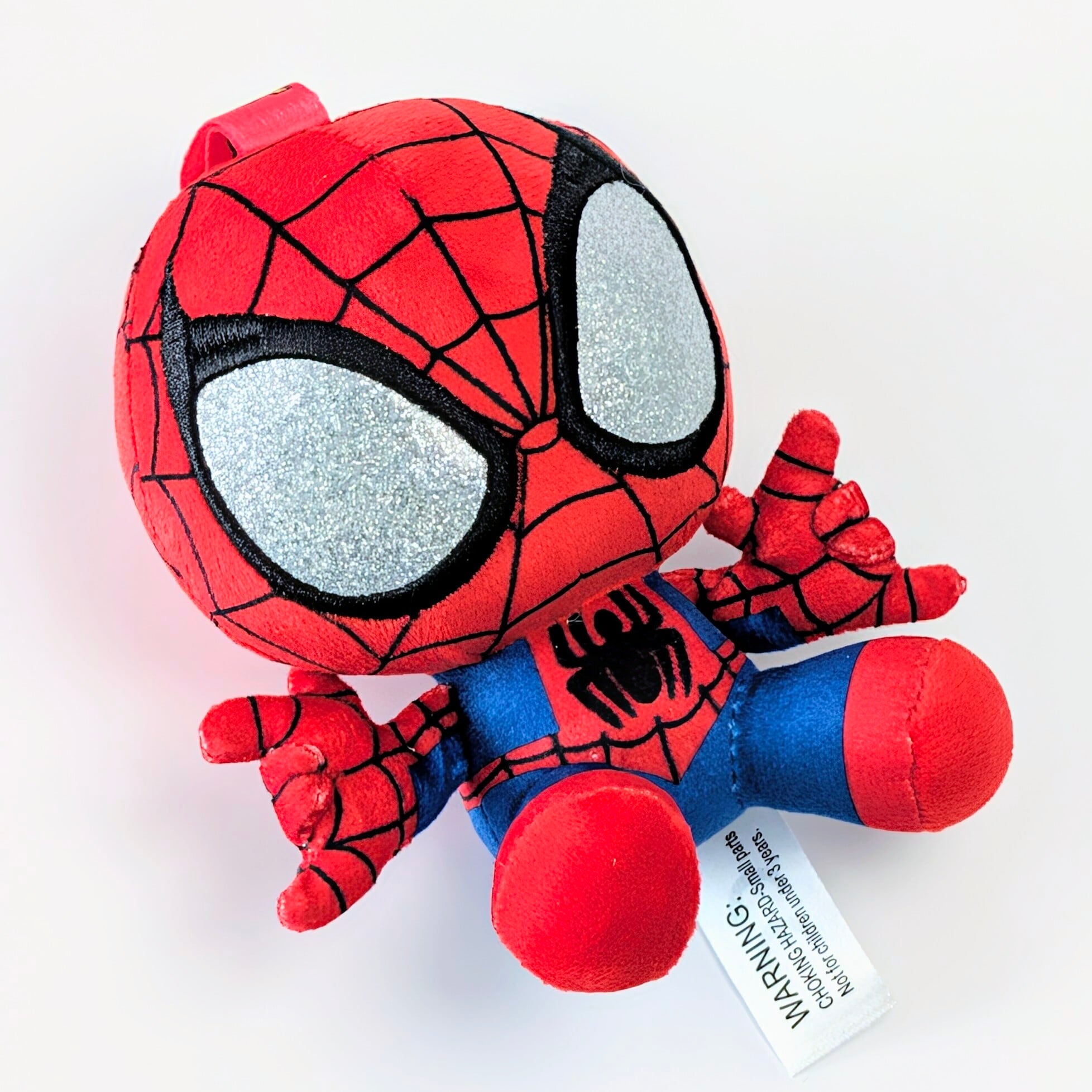 【 Spider-Man ( スパイダーマン ) 】ぬいぐるみキーホルダー / プラッシュキーホルダー / マスコット 〚アメリカン雑貨 アメトイ〛