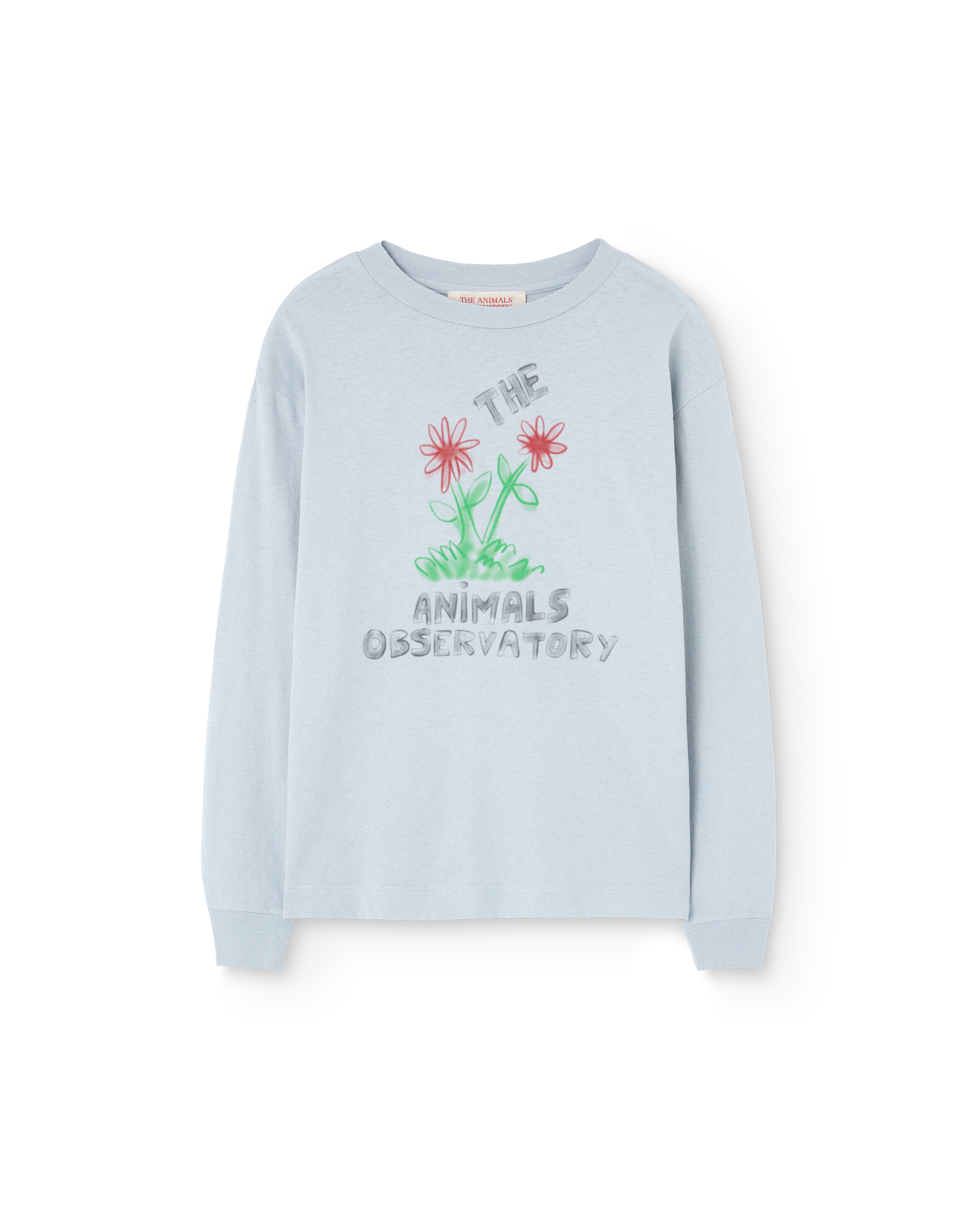 【25AW】the animals observatory(TAO)DOG KID LONGSLEEVE T-SHIRT(4y/6y/8/10y/12y)長袖Tシャツ スプレー 花