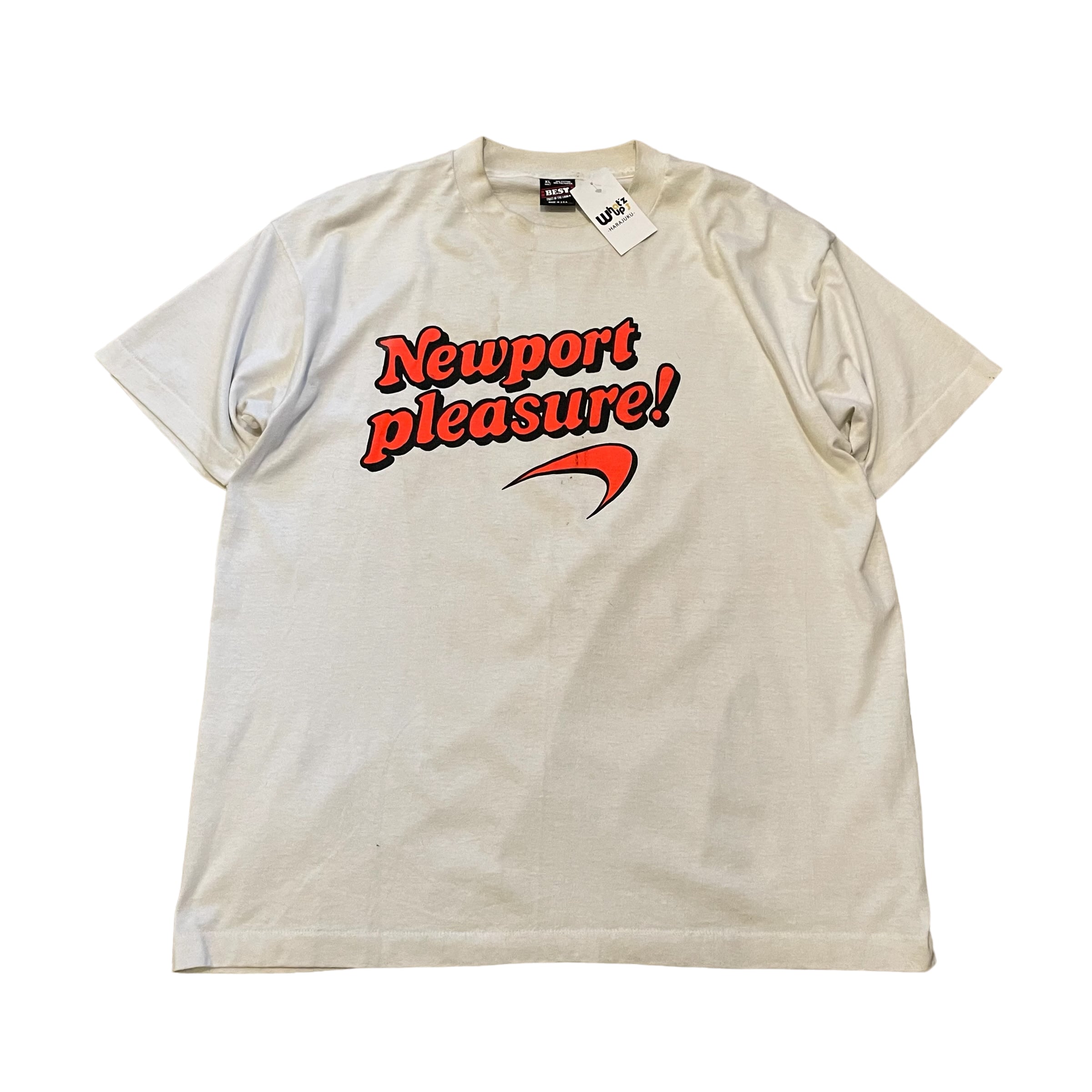 90s Newport logo T-shirt | What'z up