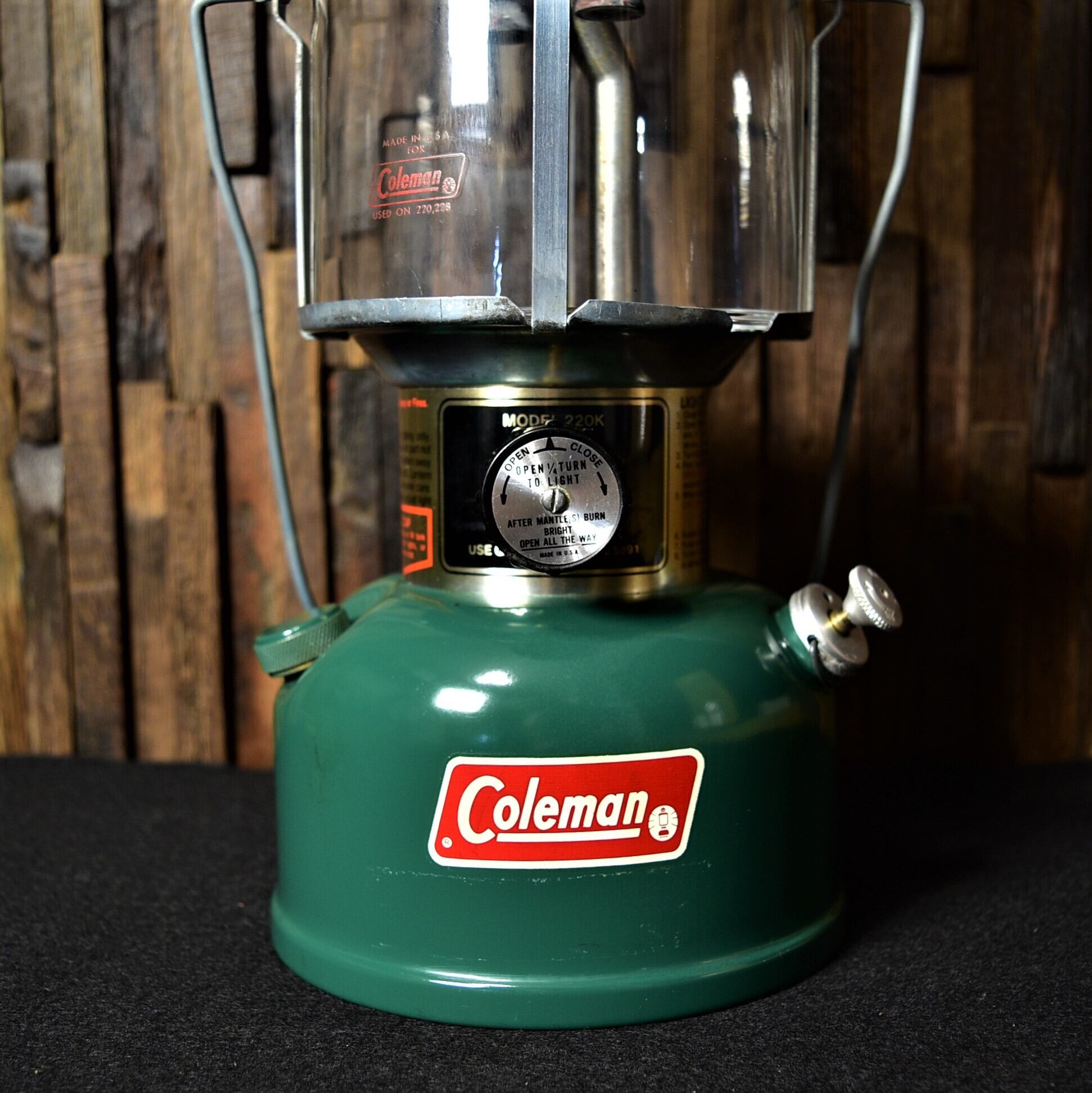 コールマン 220K 1981年11月製造 ツーマントル ビンテージ COLEMAN