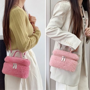 ボア ショルダー バッグ ミニ レディース 秋冬 韓国 小さめ コンパクト ミニバッグ もこもこ 大人 かわいい おしゃれ ボアバッグ ポシェット メイクポーチ バッグインバッグ 大人可愛い 大人女子