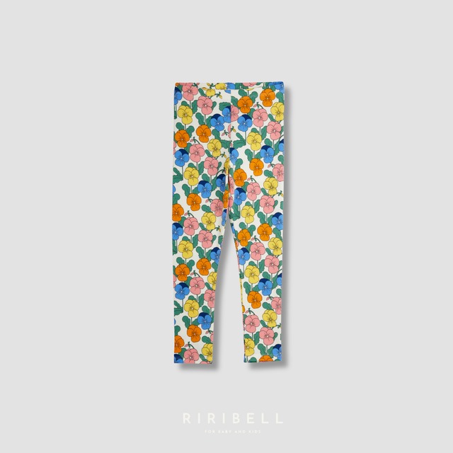 【MINI RODINI】Violas leggings
