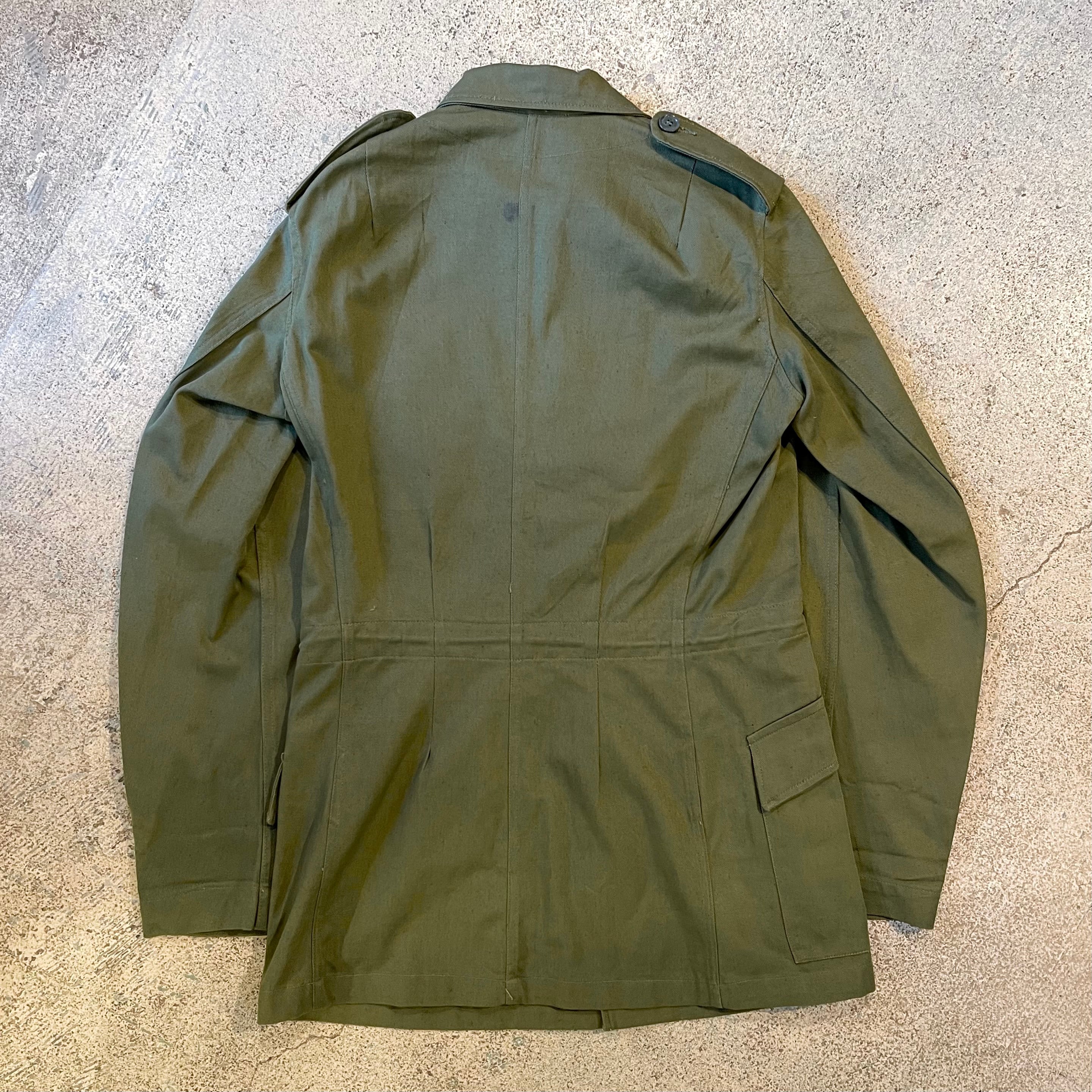 60's British Army overall green jacket イギリス軍 オーバーオールジャケット