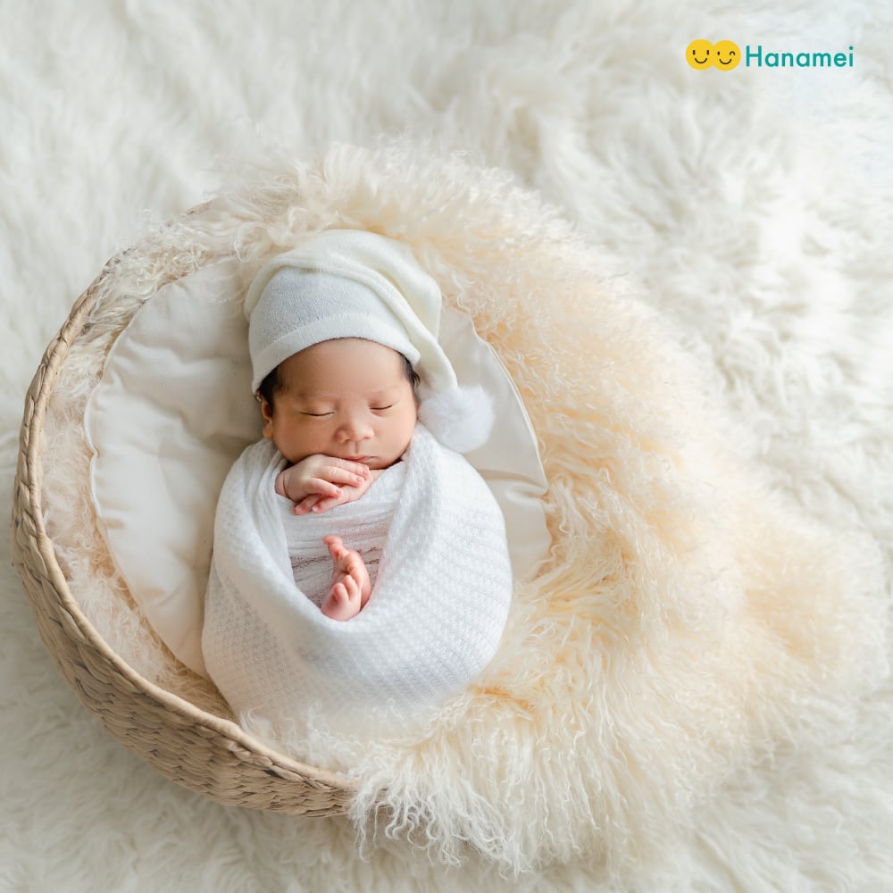 再入荷！！ニューボーン バスケット ベッド ウォーターヒヤシンス 製