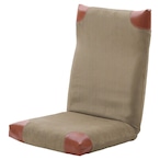 ヴィンテージ コーデュロイハイバック 座椅子 14段階リクライニング