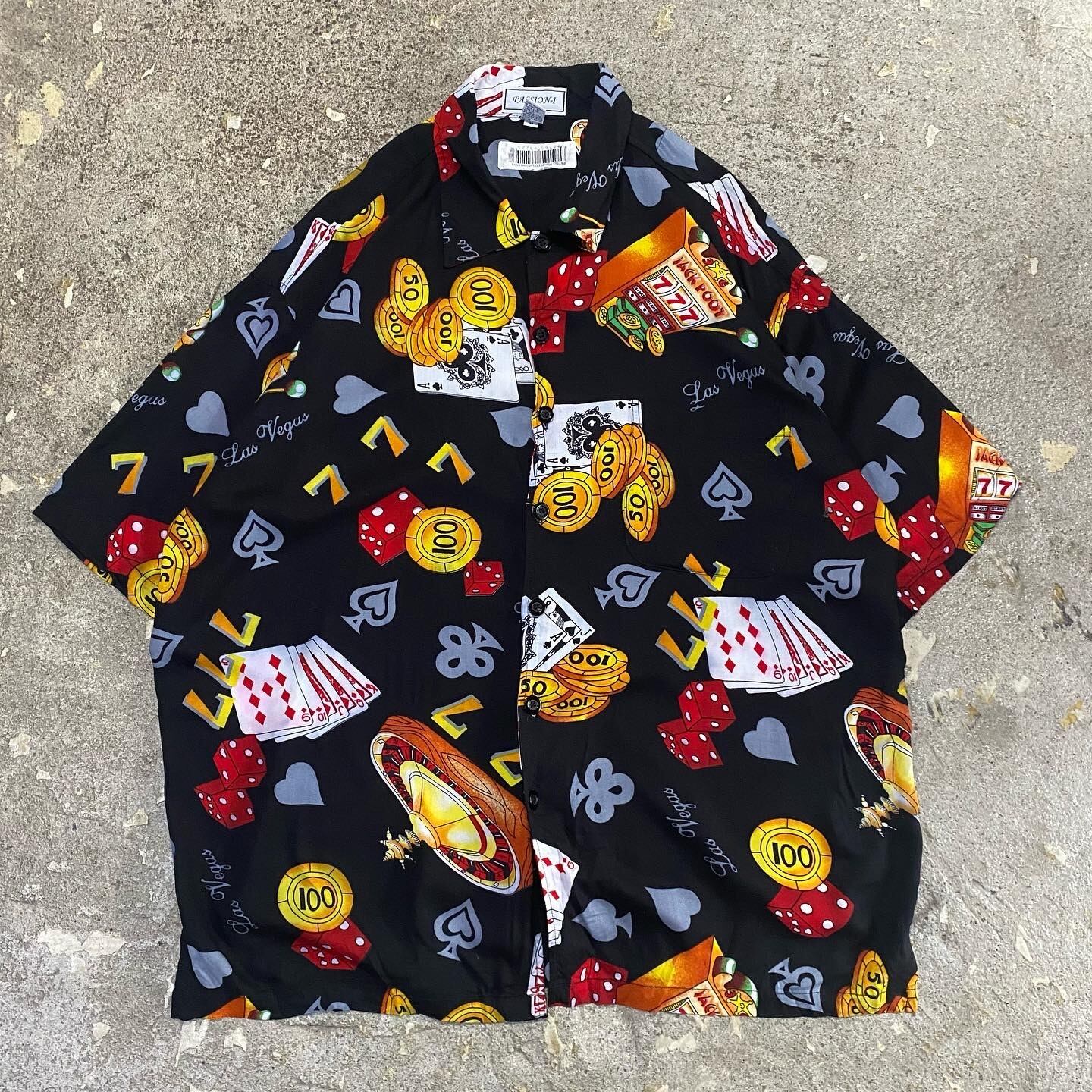 old PASSION-Ⅰ S/S rayon shirt