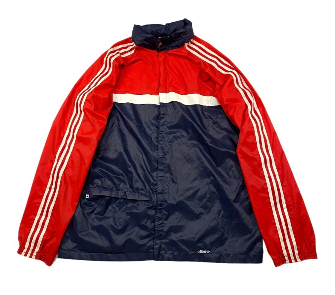 90s adidas アディダス 刺繍タグ ナイロンジャケット 古着 | PAY ID