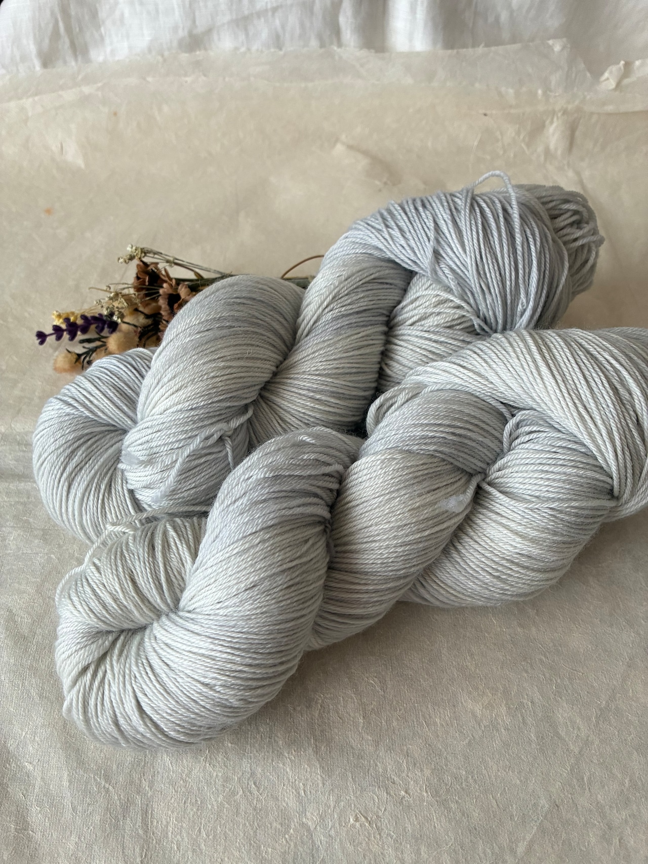 【受注販売: 10月中旬〜下旬に順次発送】曇り空(meriyasu fingering, meriyasu sock, meriyasu BFL)・画像2