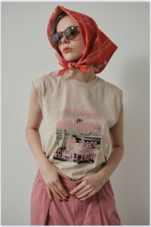 【ご予約】フォトノースリーブTee 8621009 【LeMelange】