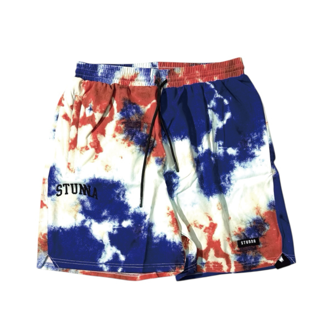 Tie dye shorts : animal