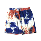 Tie dye shorts : animal