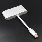 Formosa Japan USB-C USB 3.0 3ポート HUB ハブ アダプター シルバー