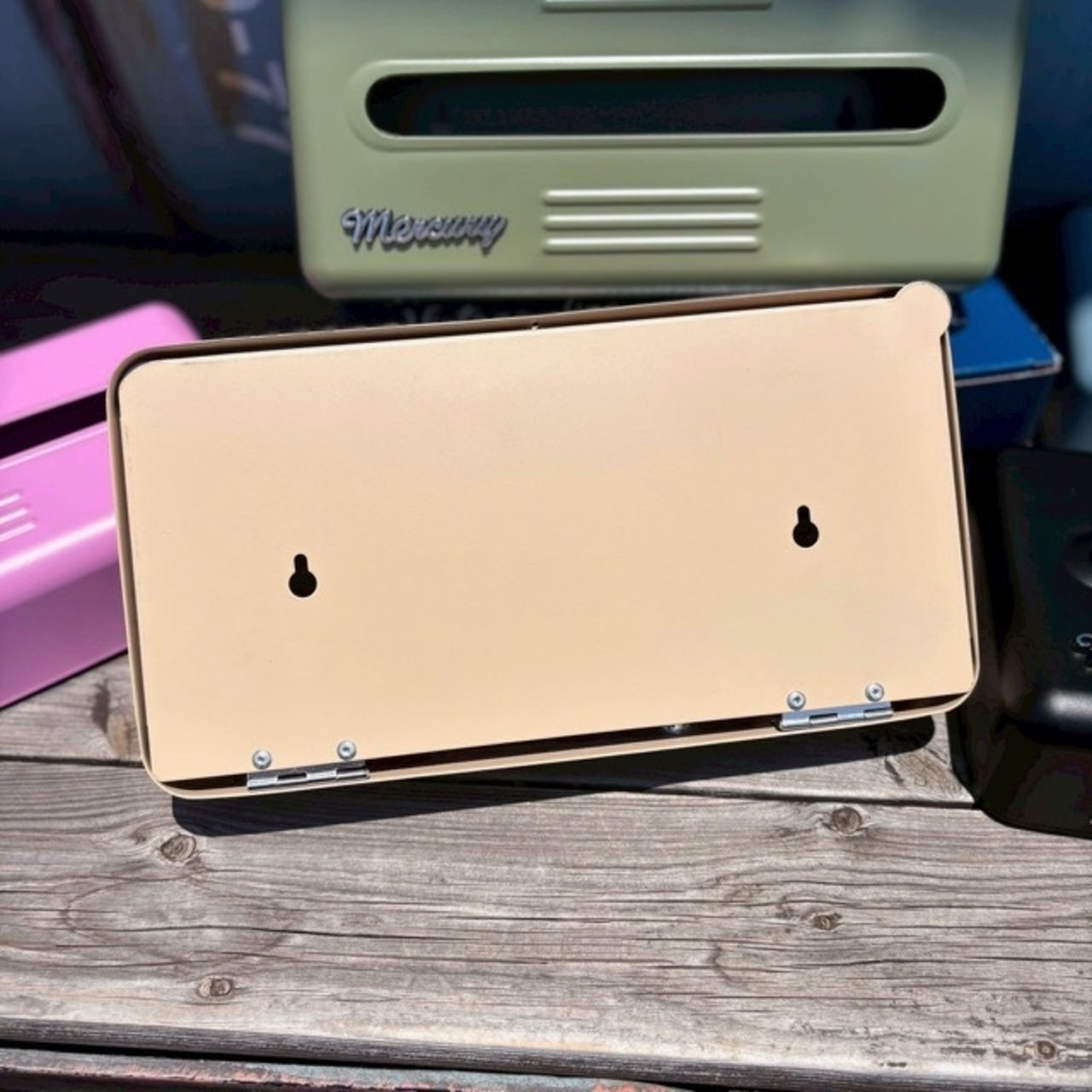 【Mercury】マーキュリー ブリキ2WAY ティッシュボックス