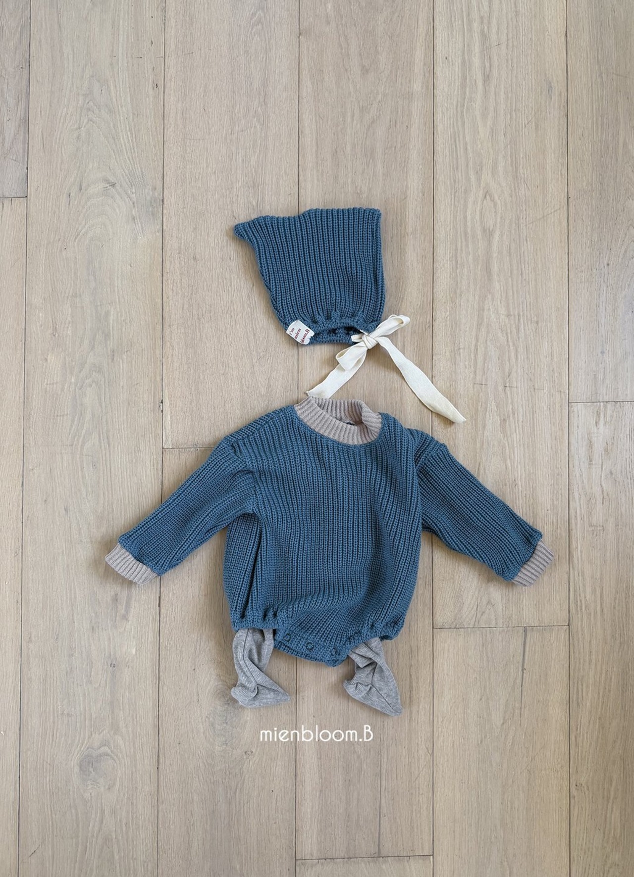 mien bloom B［取寄］hazzy knit suit 26winter