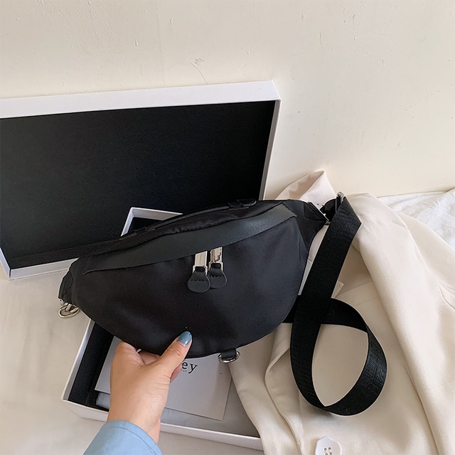 バッグレディースバッグ2020夏新品潮ネットレッドファッションシングルショルダー斜め掛けバッグ野生のブロードバンドチェストバッグウエストバッグ Tiancai_Wing_Bag6160561