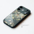 【iPhone17Pro/OUTLET】祇園・夜 - 和風 角丸型 強化ガラスiPhoneケース