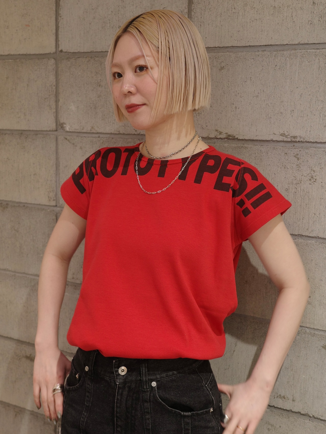 【25SS】PROTOtypes プロトタイプス / WAFFLE MUSCLE TEE / Tシャツ - 4