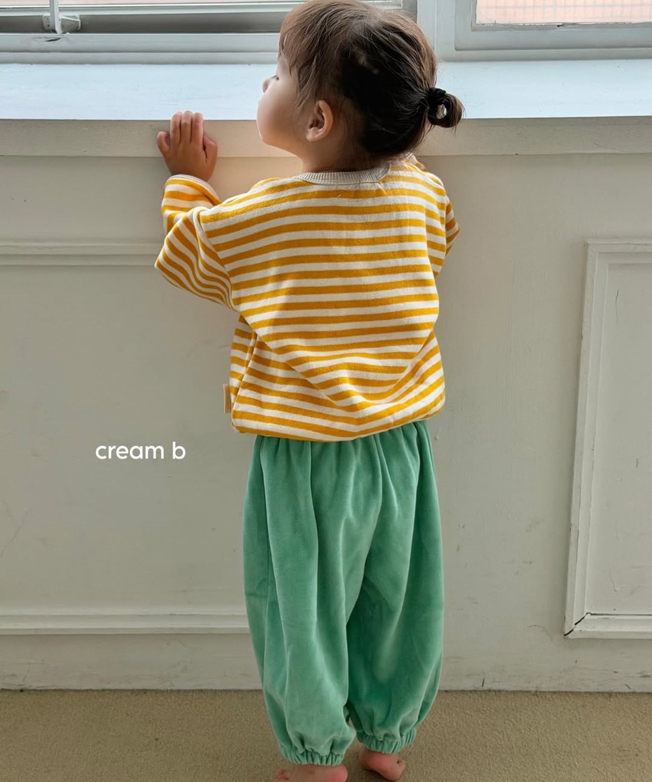 韓国子供服 / 26winter / cream bbang / ベロアバルーンパンツ / キッズ / 冬服 *XXS~XL*