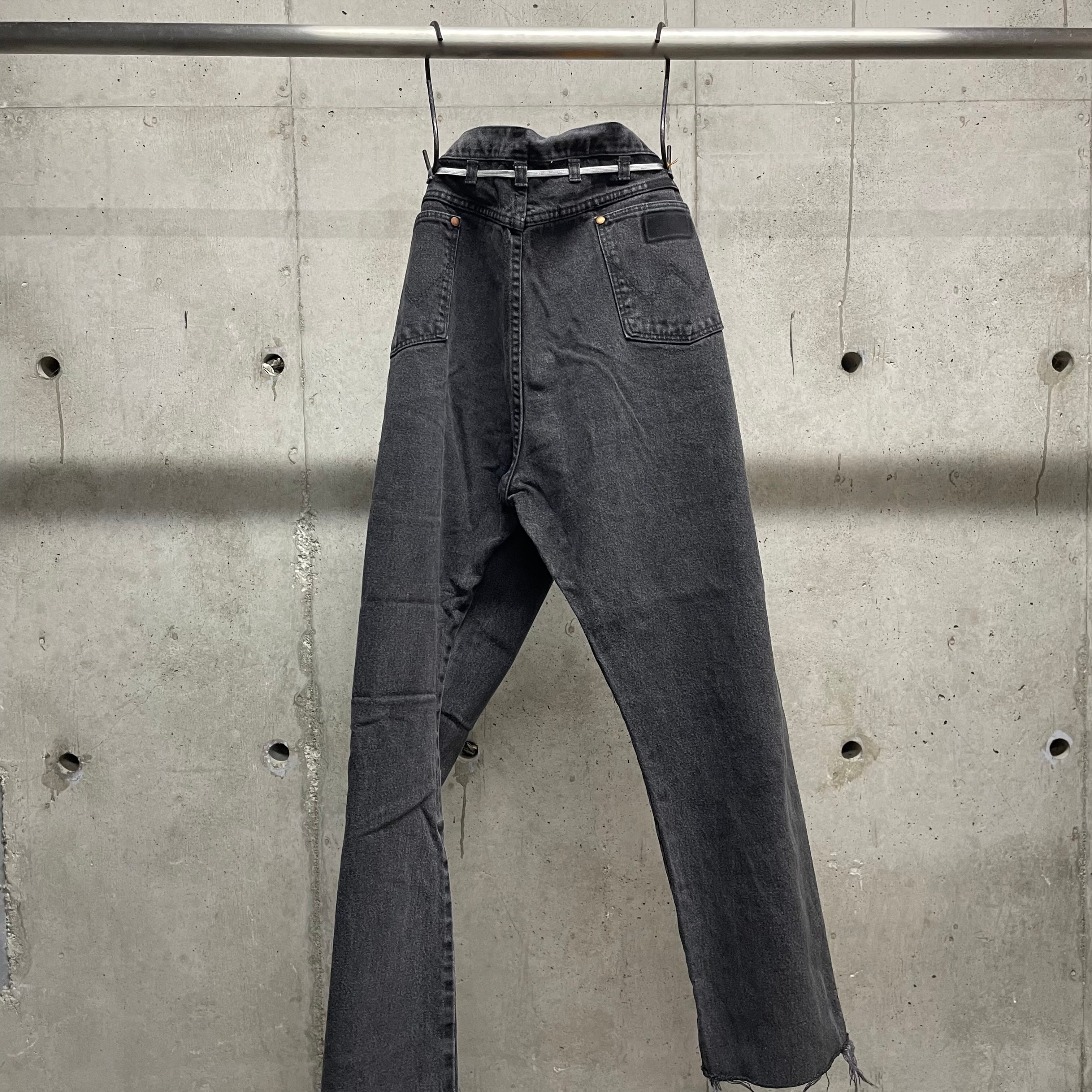 MAISON EUREKA】Ex.VINTAGE REWORK BIGGY PANTS_BLACK⑧ | marfa store