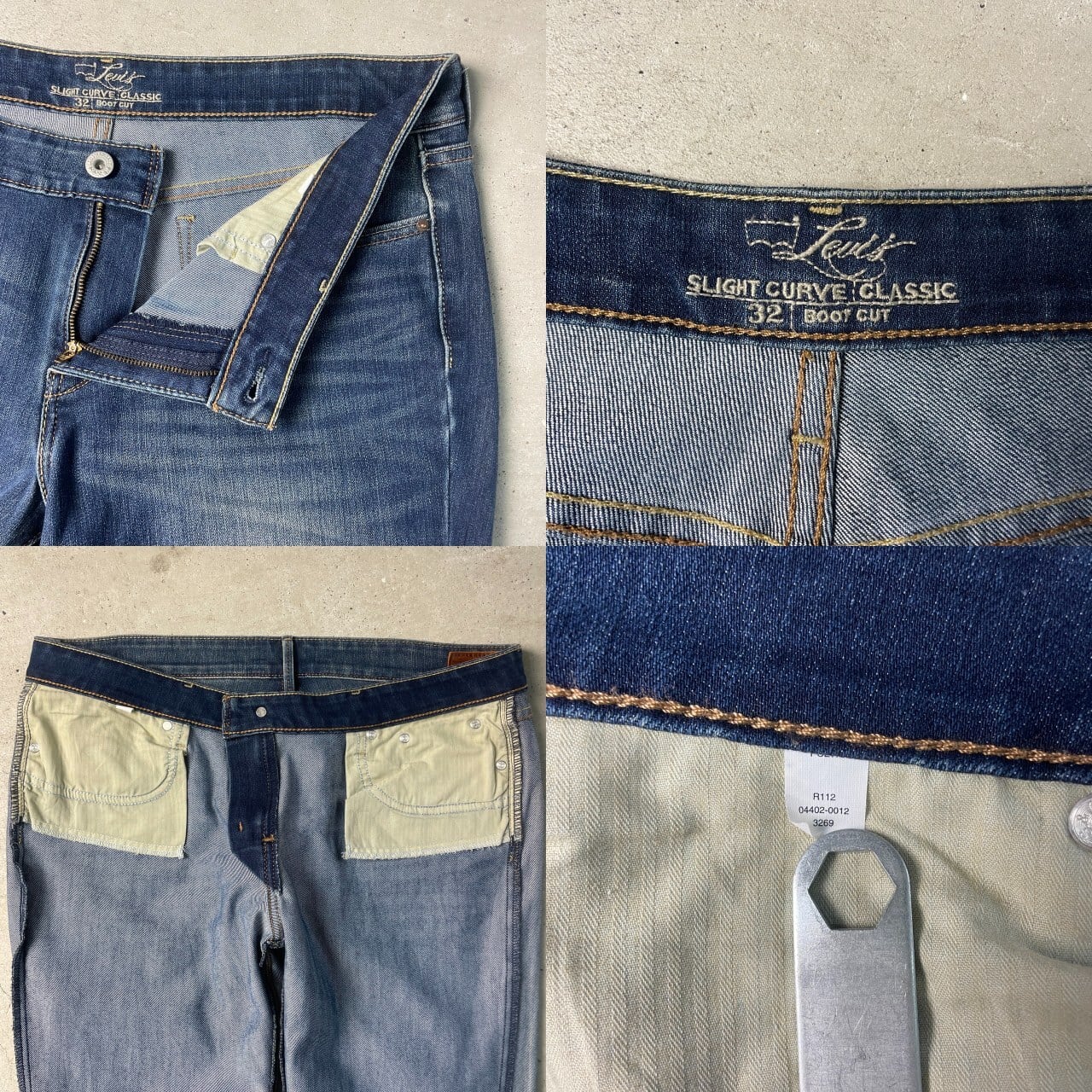 Levi's SLIGHT CURVE CLASSIC リーバイス デニムパンツ ブーツカット
