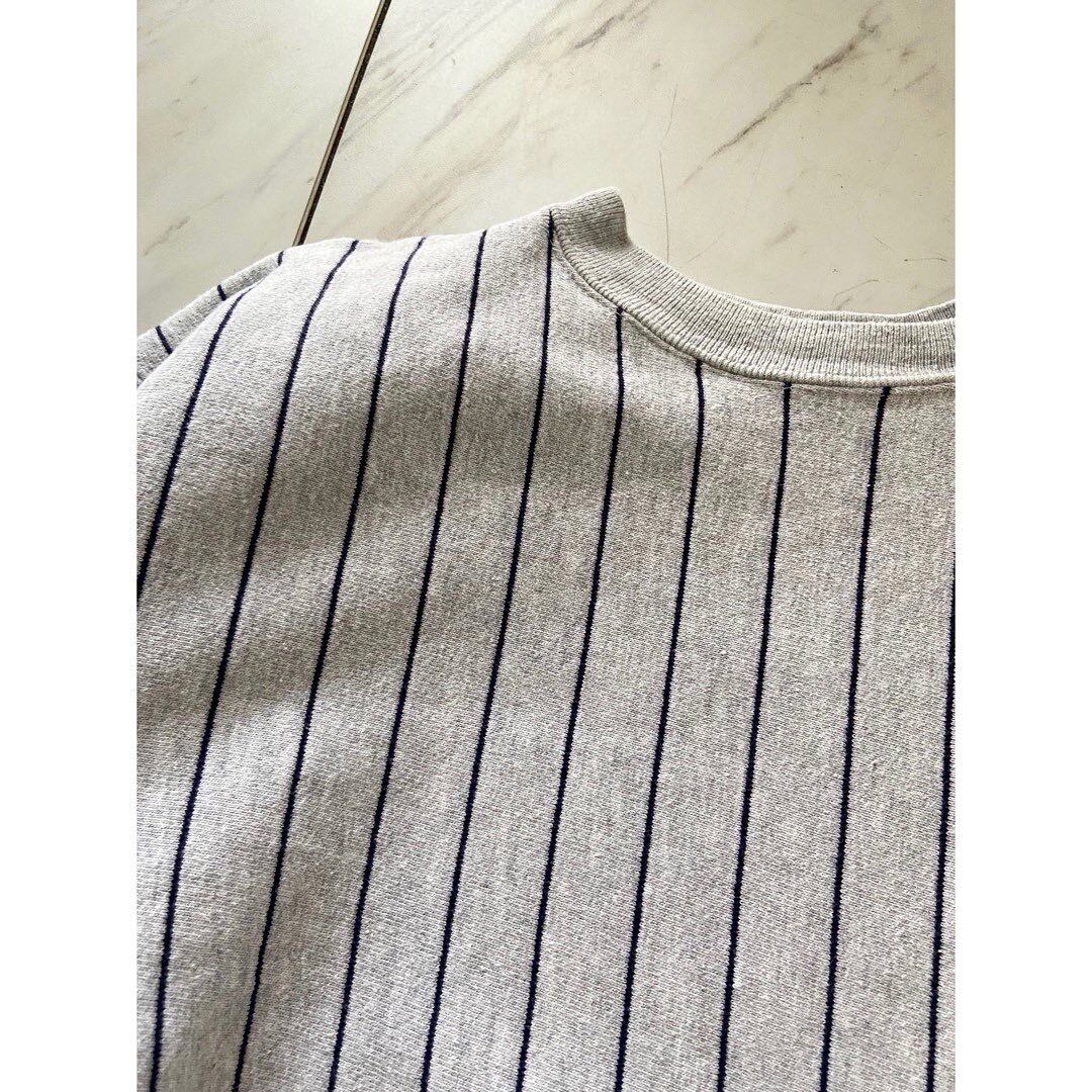 M.V.P ストライプ　シャツ　stripe shirts