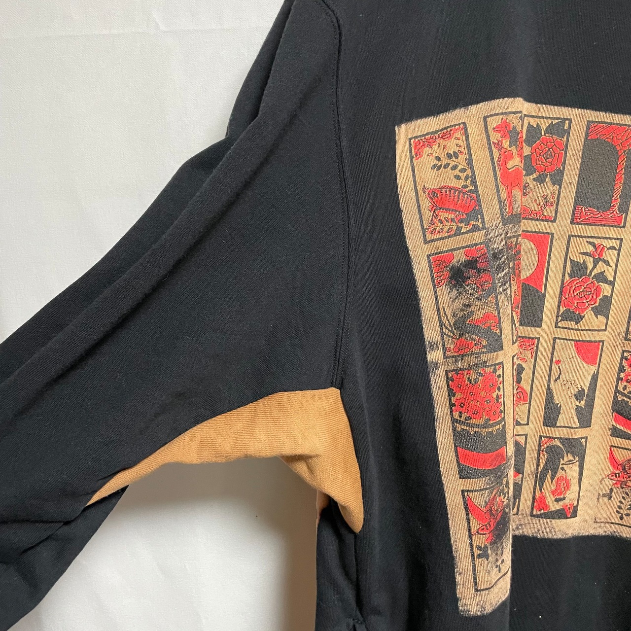 UNFINISHEDオーバーサイズ花札ブリーチトレーナー