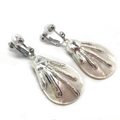 大きめシェルが抜群 ドロップシェル  ピアス＆イヤリング sl5_8_1_0519tp09-sl5_8_1_0519te10