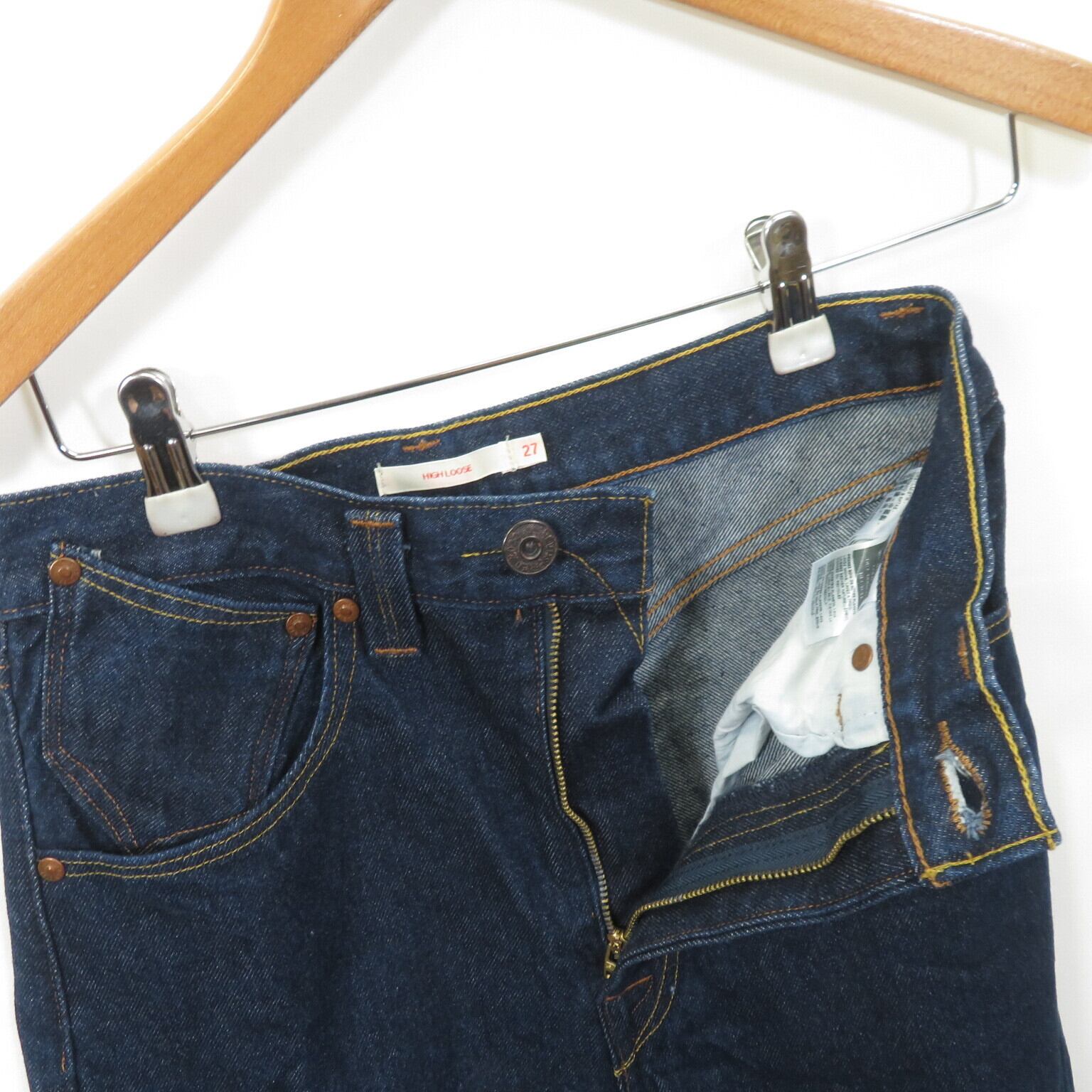 Levi's RED HIGH LOOSE CUFFED デニムパンツ ジーンズ size27