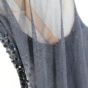 社交ダンス 衣装 The ONE ザワン スタンダードドレス ワンピース ドレス フロート レース 黒 黄色 グラデーション デモ 競技 ダンス パーティ 発表会 ベロア ブラック系 イエロー系 高級感 フロア映え ドレス美しい デモ用 カラフル グラデーションドレス スタンダードダンス衣装 おしゃれ ダンスイベント 競技用ドレス