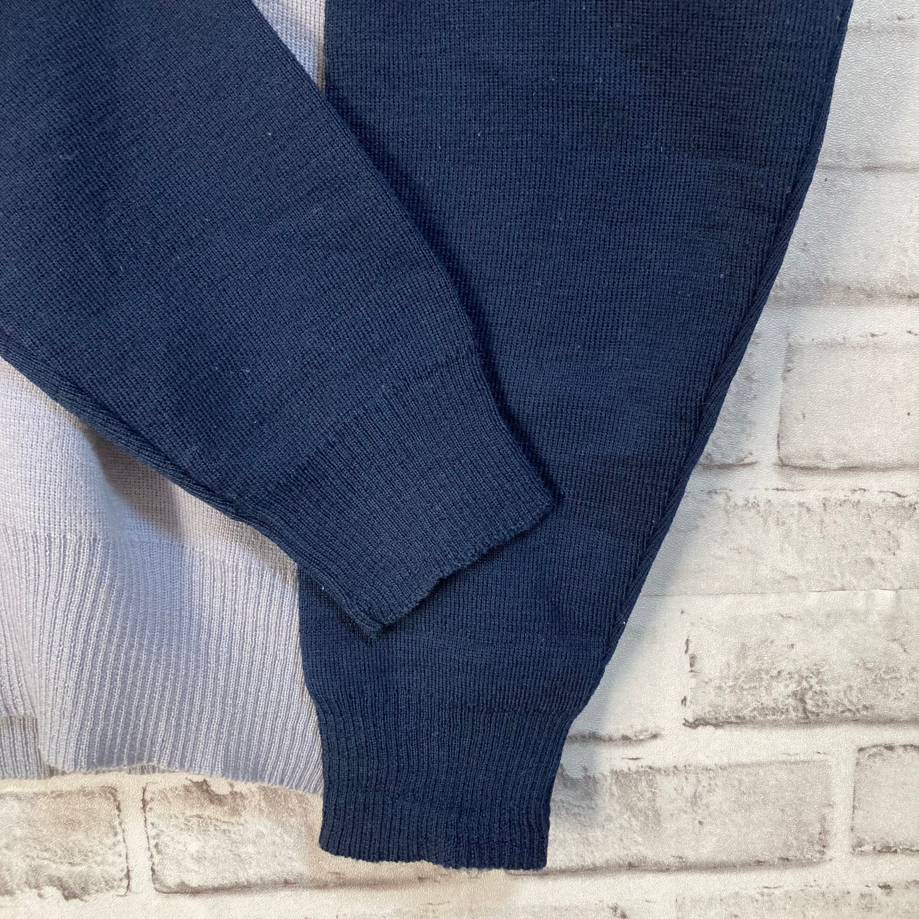 DEMETRE】Halfzip Knit L Made in CANADA ハーフジップ ニット