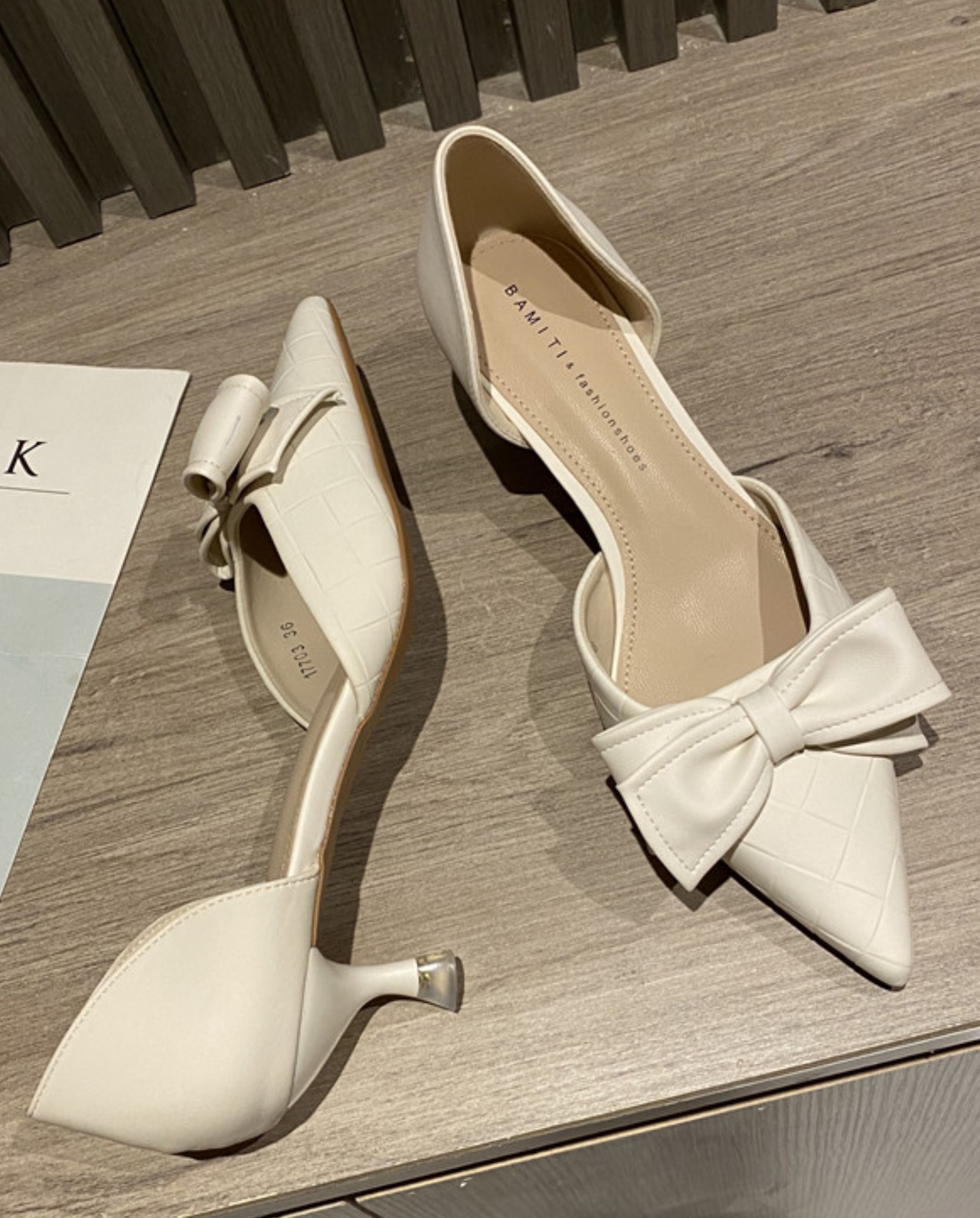 フレンチリボンミュール LK791