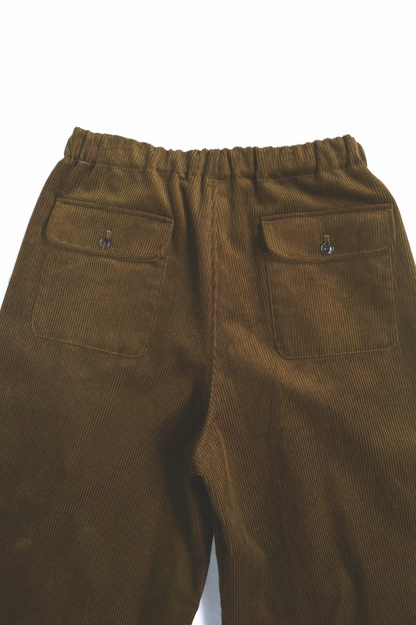 8W Organic Corduroy Wide Pants