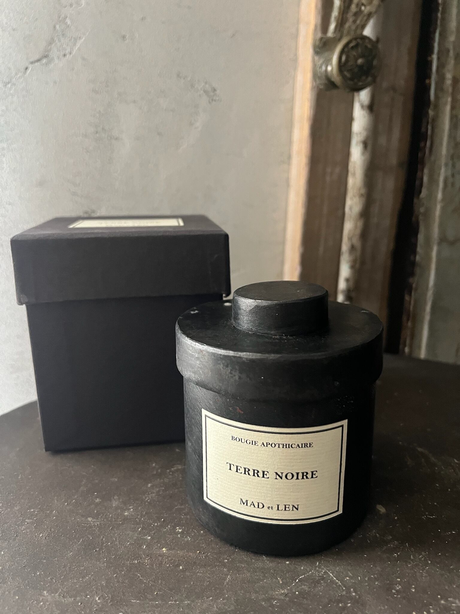 新品マドエレンMADetLENキャンドルミニサイズ TERRE NOIRE 【公式通販】