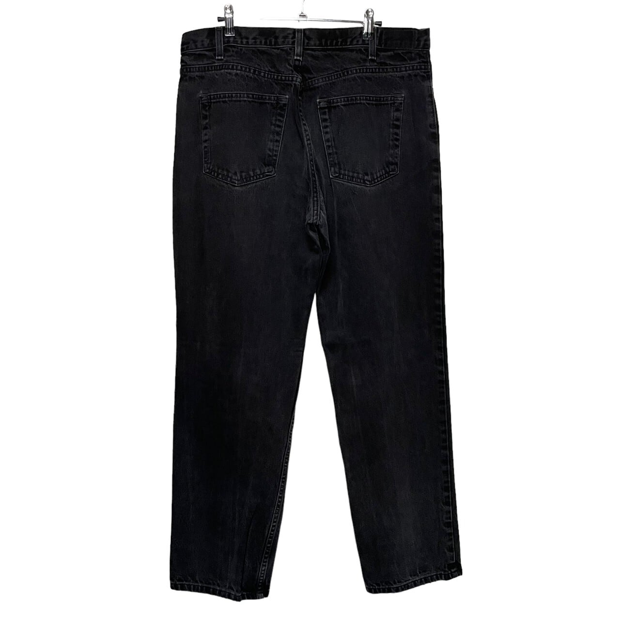 W36×L32】KIRKLAND ブラックデニムパンツ | 古着屋OLDGREEN