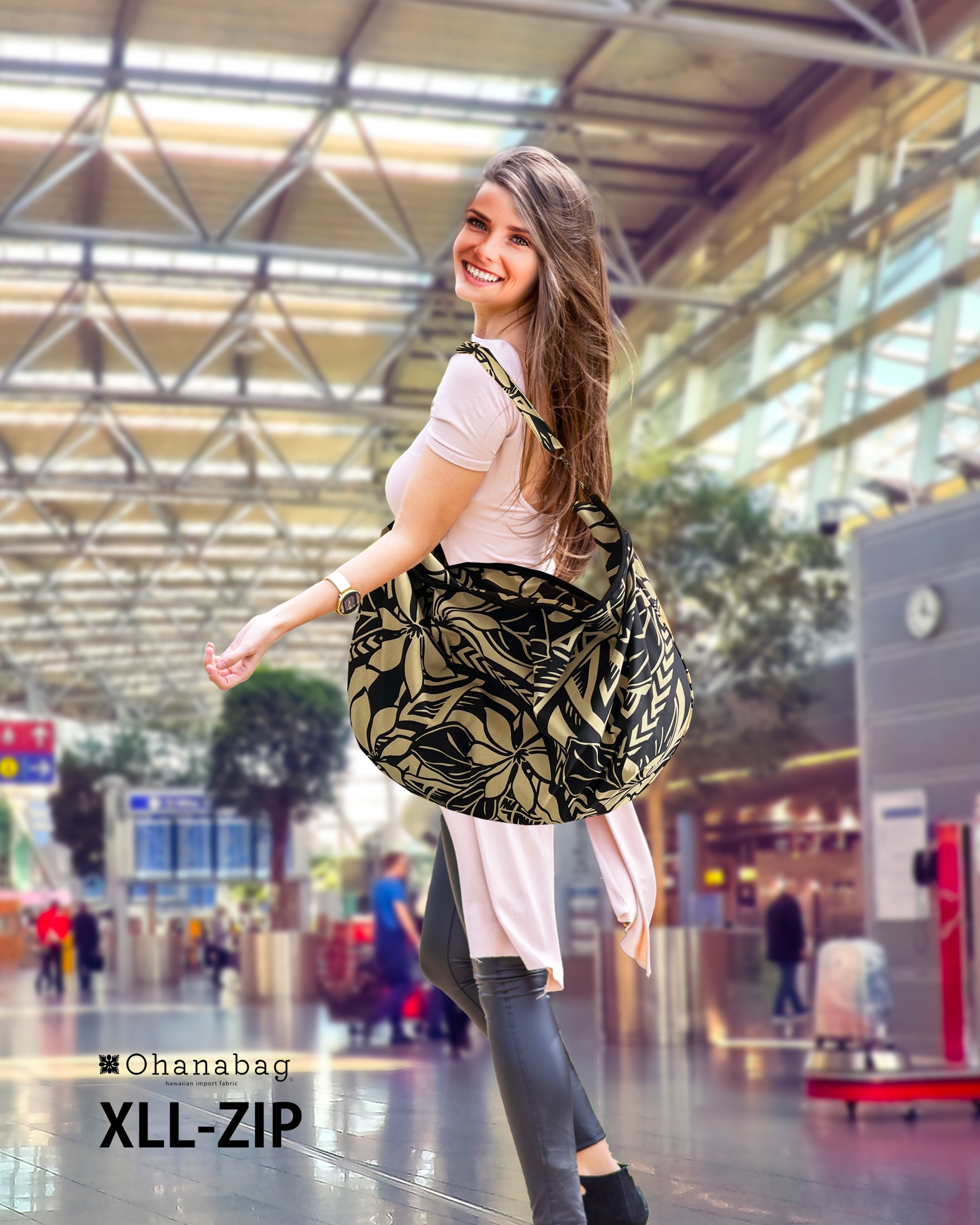 XLL-ZIP・レイナアラ】Hawaiian Ohana Bag/ XLL-ZIP_018 | ohanabag