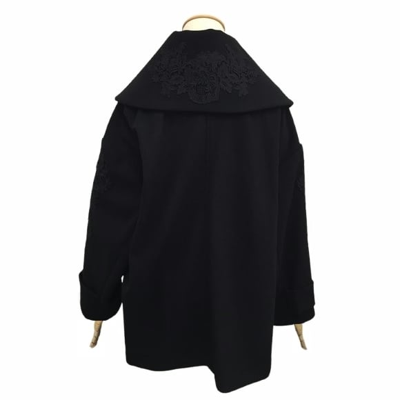 スーパービューティー ジャケット 袖レース 花モチーフ 2527017